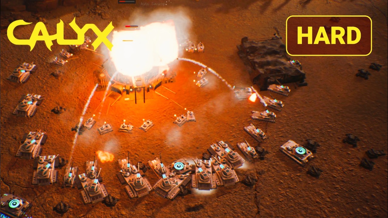 Calyx Campaign - Winding Up - Mineral Field - Hard Difficulty