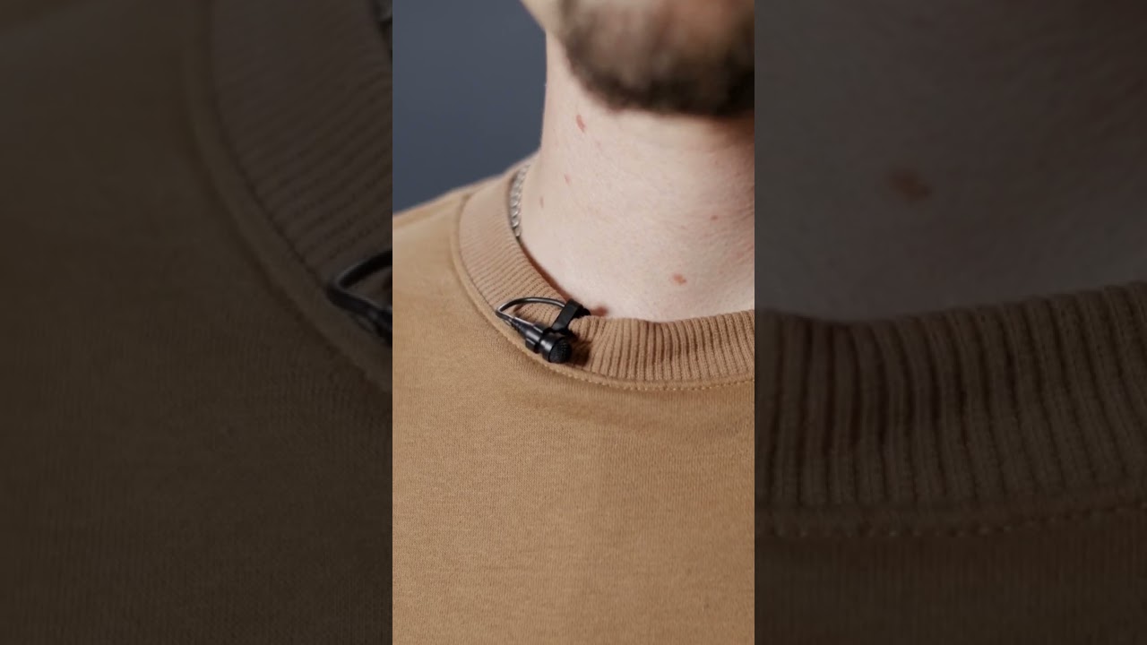 3 способа крепления петличного микрофона