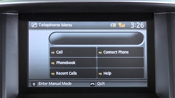 2014 Infiniti Q70 - Voice Prompt Interrupt Non-Navi (if so equipped)
