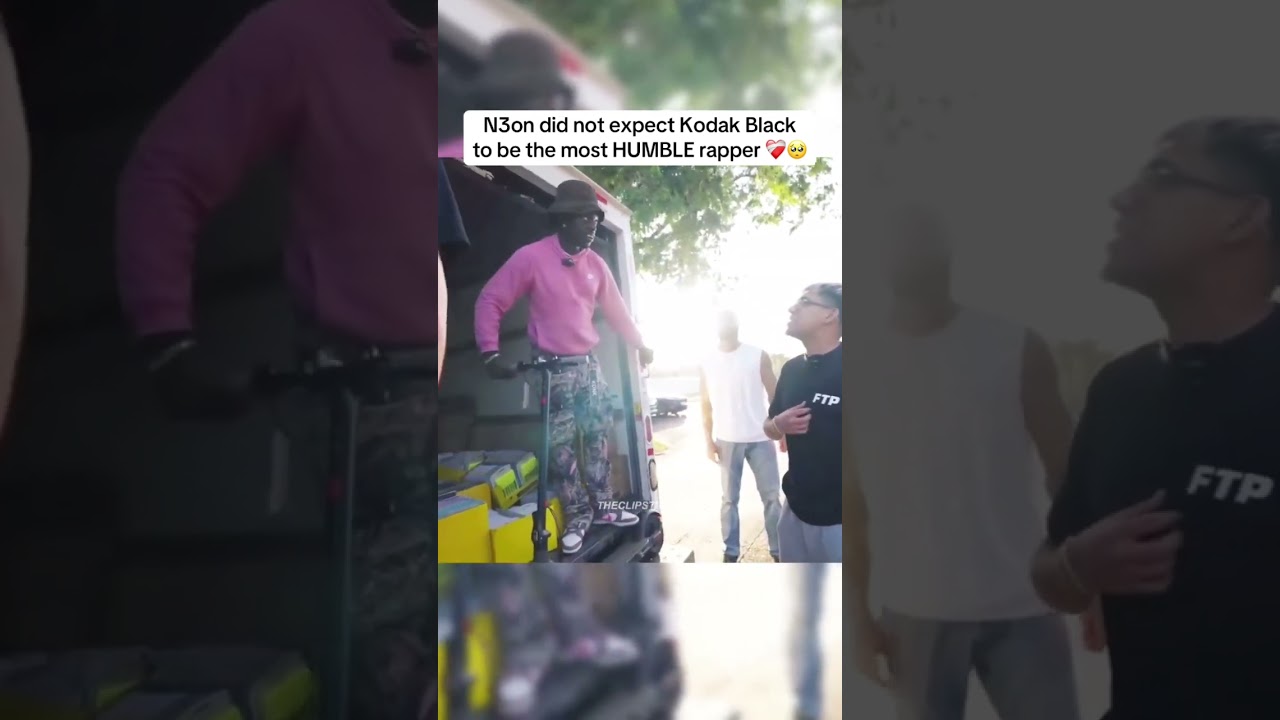 N3on Did Not Expect Kodak Black To Be The Most HUMBLE Rapper 😲 