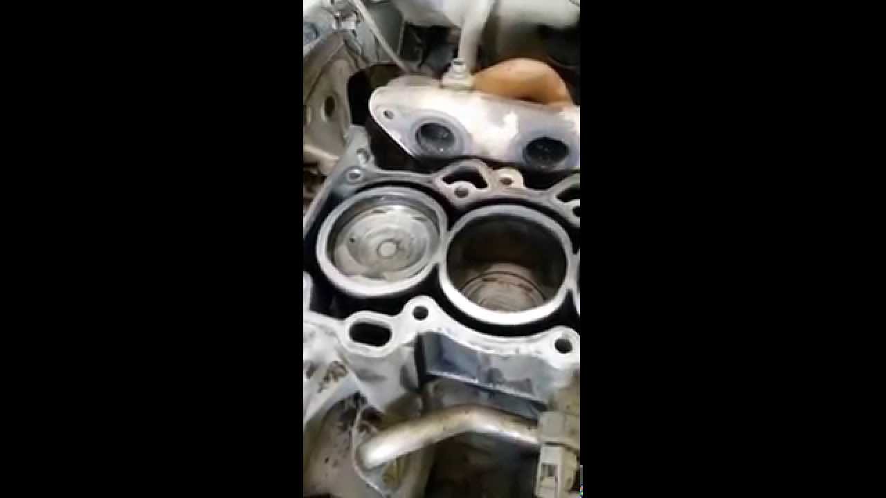 Установка поршней приора