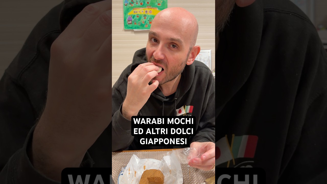 Warabi Mochi ed altri dolci tradizionali giapponese #dolcigiapponesi #giappone