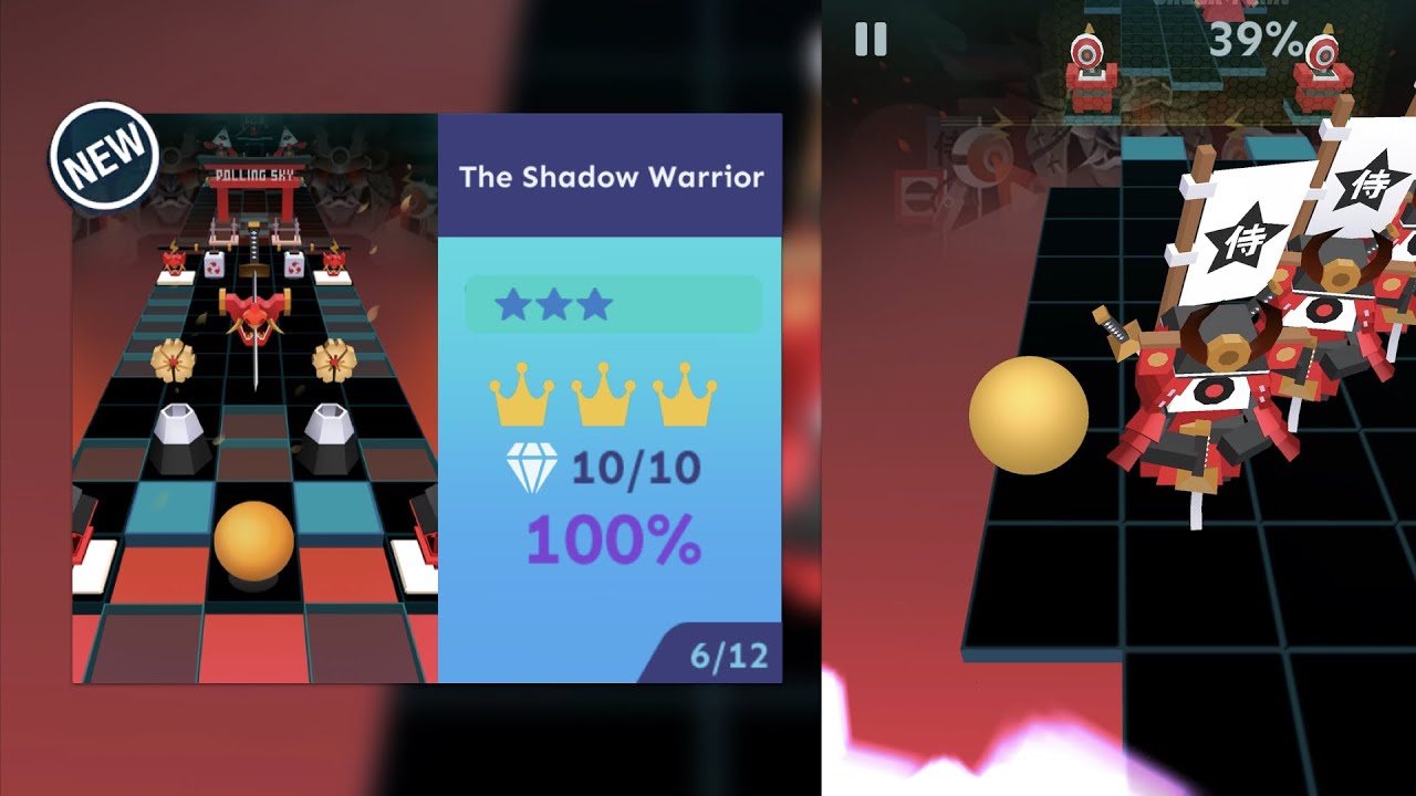 Rolling Sky-The Shadow Warrior - YouTube