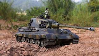 Famous RC King Tiger Tank 1/16 Scale | German WWII Tank Monster Profile