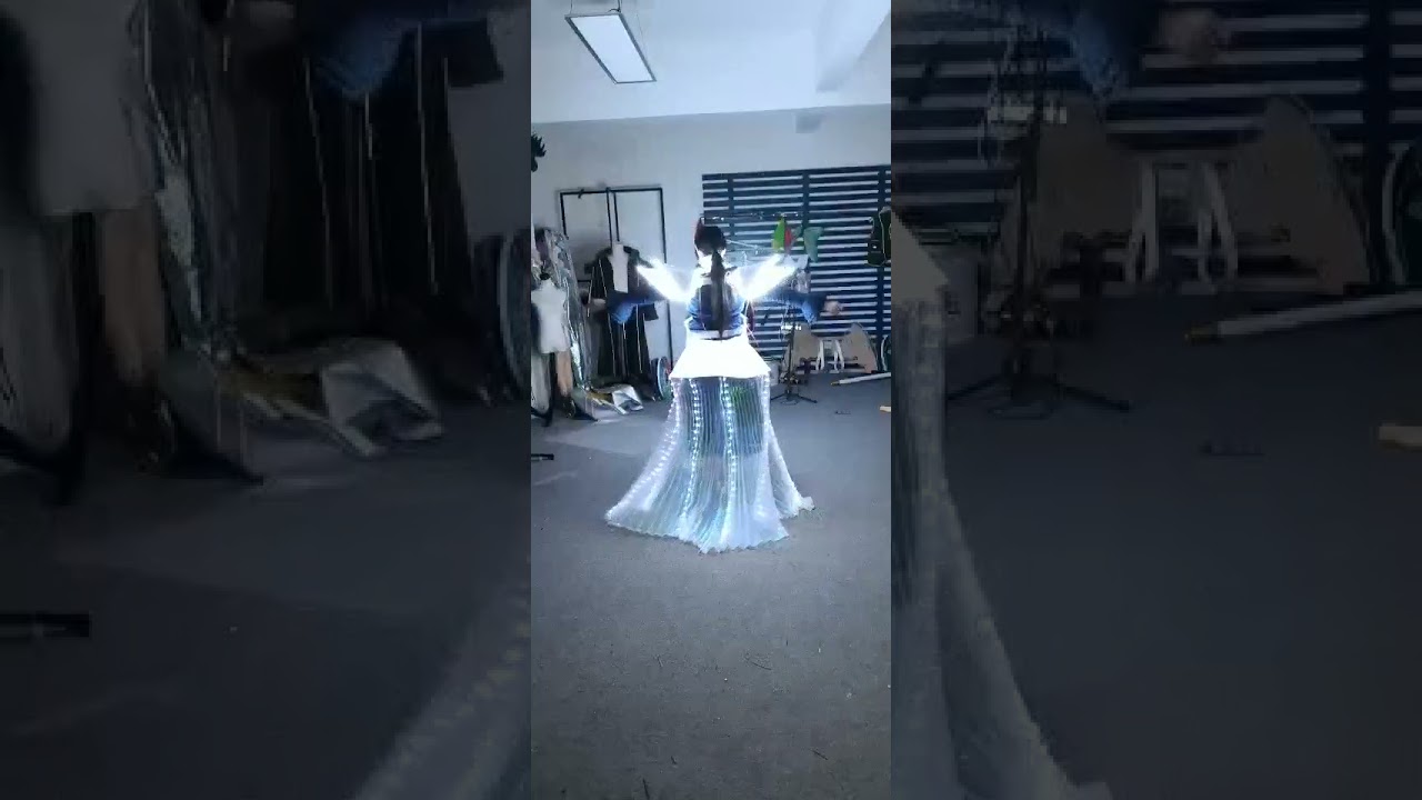 Beautiful Girl LED light skirt