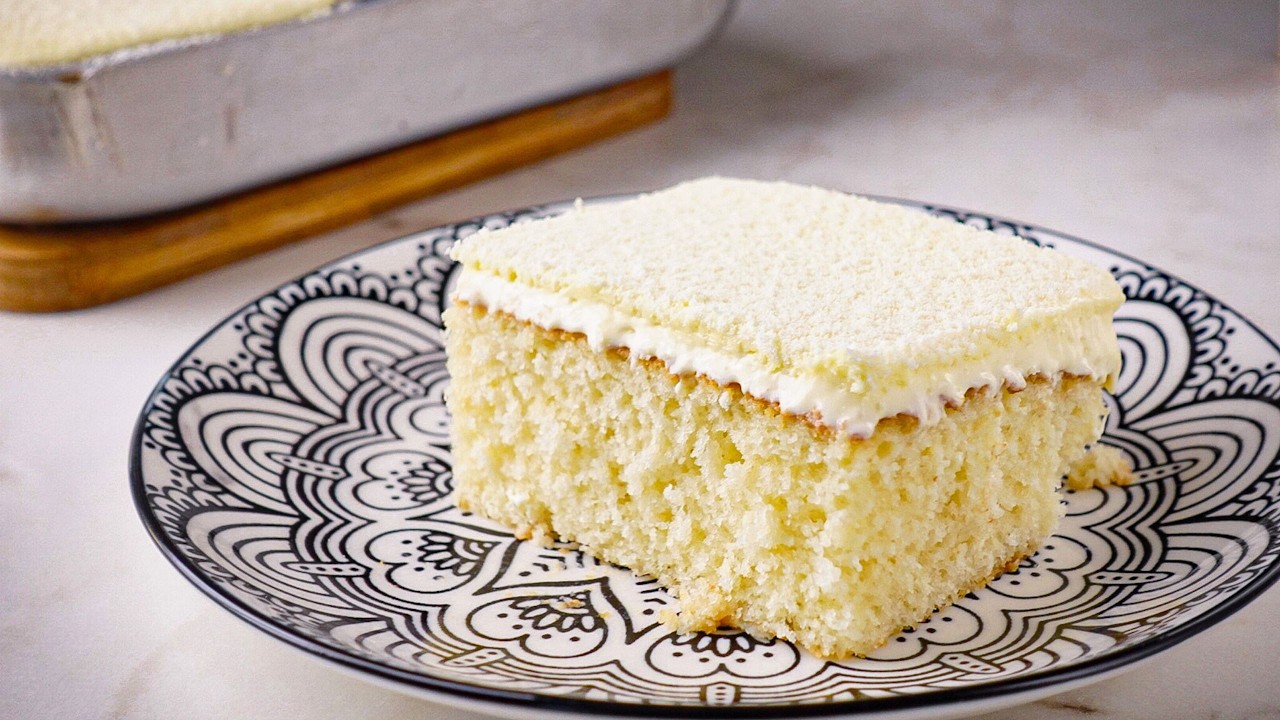 BOLO GELADO DE NINHO QUE DERRETE NA BOCA (MÉTODO FÁCIL DE 2 ETAPAS)