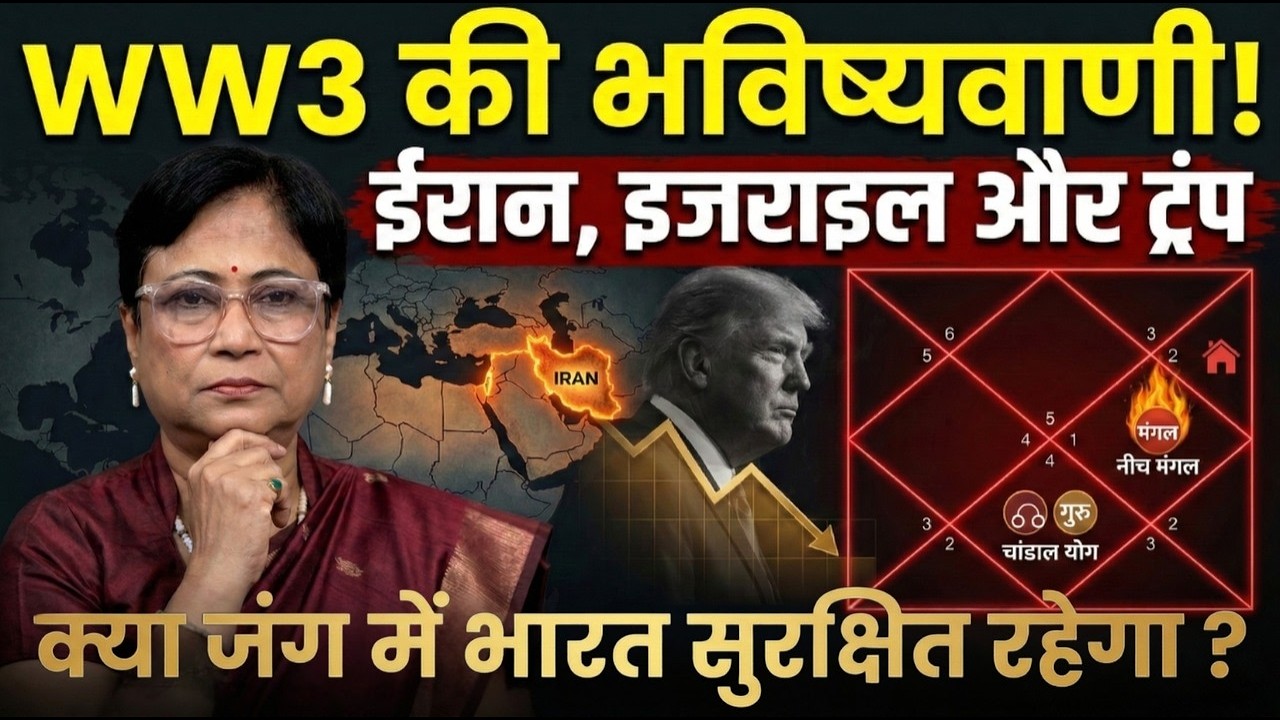 Iran, Israel और Trump की कुंडली क्या कहती है? | Iran Israel War & ww3 Astrology Analysis