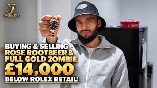 57 Jewellers - Buying & Selling Rose Rootbeer & Full Gold Zombie £14,000 Below Retail! Ep. 47