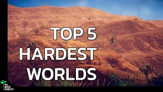 Descenders Five Most Difficult Worlds