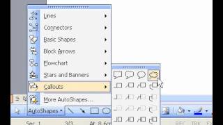 Celebrity Microsoft Office Word 2003 Create a callout or label that includes a leader Profile