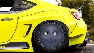 I am the ONLY Brz/Frs To Have These Wheels! (TOO WIDE?)