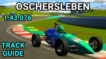 Track Guide Motorsport Arena Oschersleben Formula Vee iRacing
