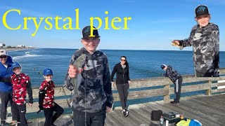 Fishing off crystal pier at Wrightsville Beach NC (Bluefin, Pufferfish, ECT)