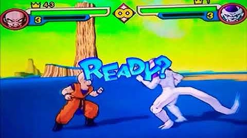 DBZ Budokai 2 - Krillin vs. Frieza