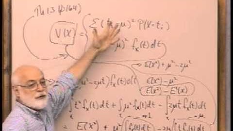 STA4821: Stochastic Models - Lecture 17