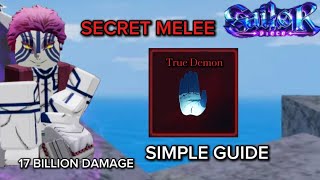 How To Get AKAZA MELEE in Sailor Piece.