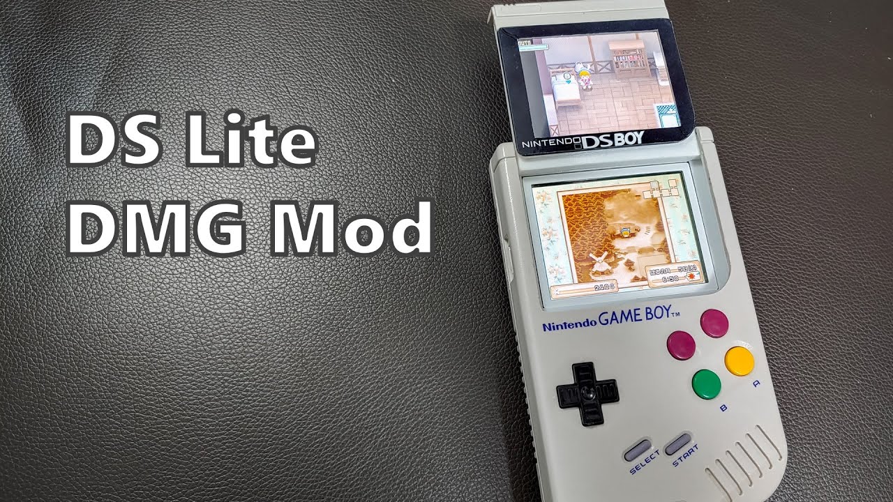 NDSL을 초대 게임보이에 넣어보자.