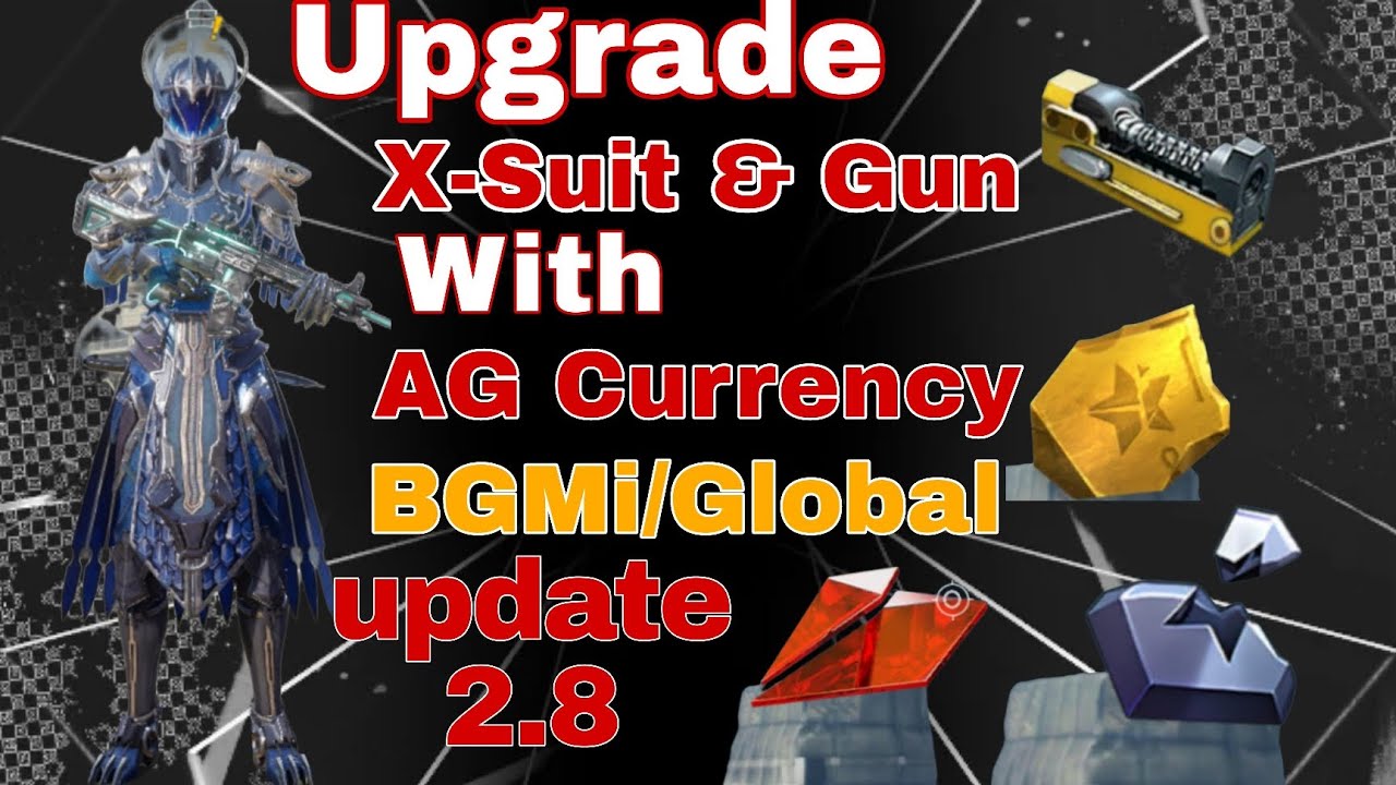 How to upgrade X-Suit and Gun for free in bgmi and PUBG | Get Mythic ...
