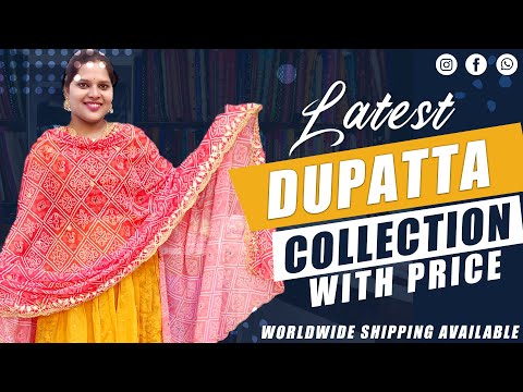 Latest Dupatta collection | dupatta designs for girls | chunnis | voni | latest designer