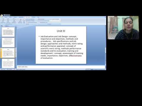 M.Com Sem 2 - Human Resource Management - Lecture 1