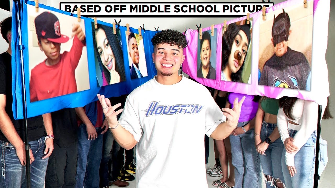 Blind Dating Based Off Middle School Pictures!
