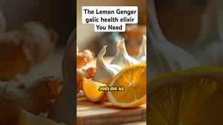 The Lemon Ginger Garlic Health Elixir You Need