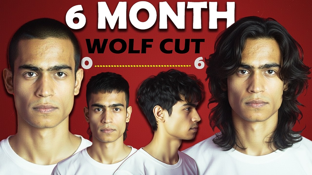 How to get WOLF CUT (step by step) | 6 Month Blueprint