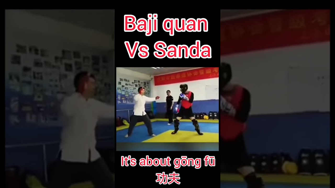 Baji quan Vs Sanda 