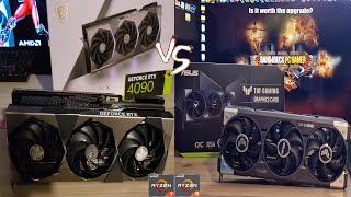 NVIDIA RTX 4090 & R7 9800X3D VS RTX 5090 & R9 9950X3D, Worth The Upgrade?