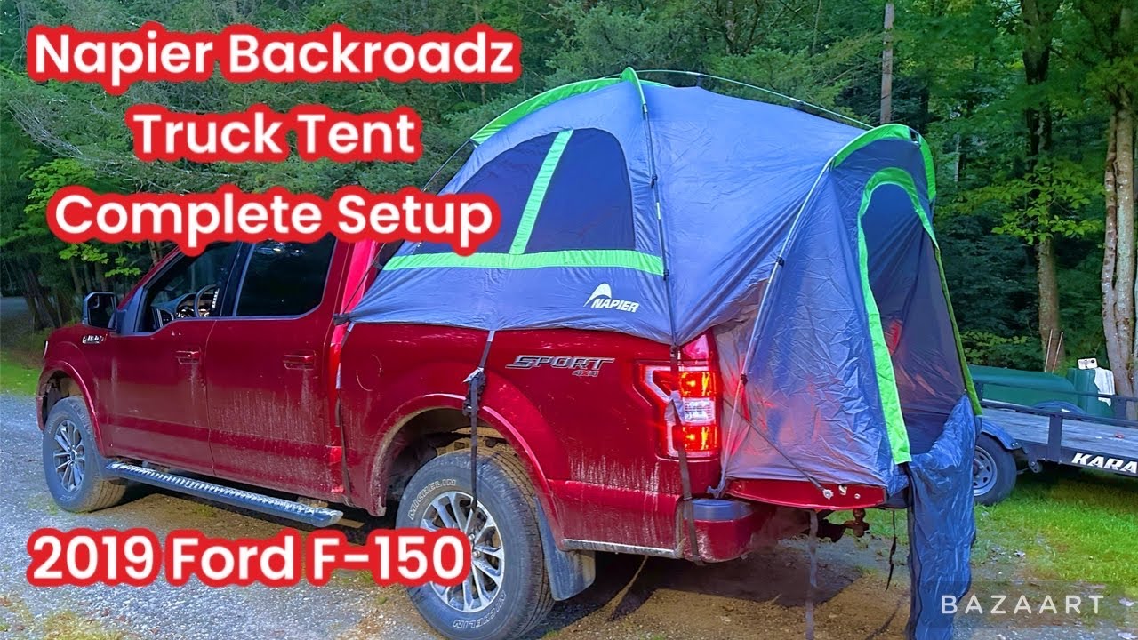 Master the Full Napier Backroadz Truck Tent Setup YouTube