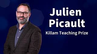 UBC Okanagan 2026 Teaching Awards - Julien Picault