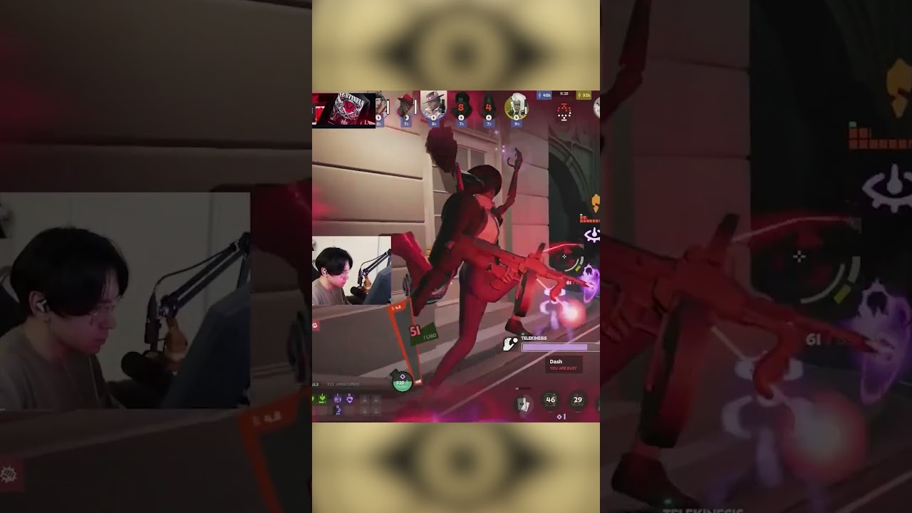 TenZ with the Wraith CLUTCH in Deadlock