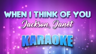 Jackson, Janet - When I Think Of You (Karaoke & Lyrics)