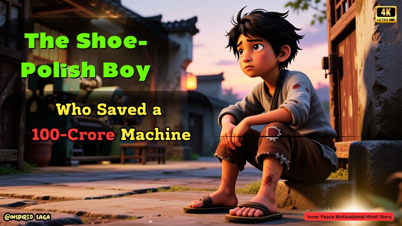 The Shoe-Polish Boy Who Saved a $12 Million Machine | An Inspirational True-Spirit Story