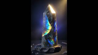 Electric Labradorite Flash ✨ | Project Rock Garden Shorts: Crystals!