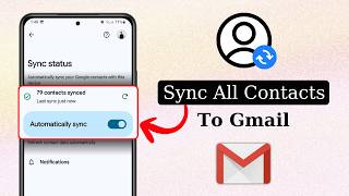 Backup Contacts to Gmail in 1 Minute! Easy Android Trick | Sync All Contacts to Gmail