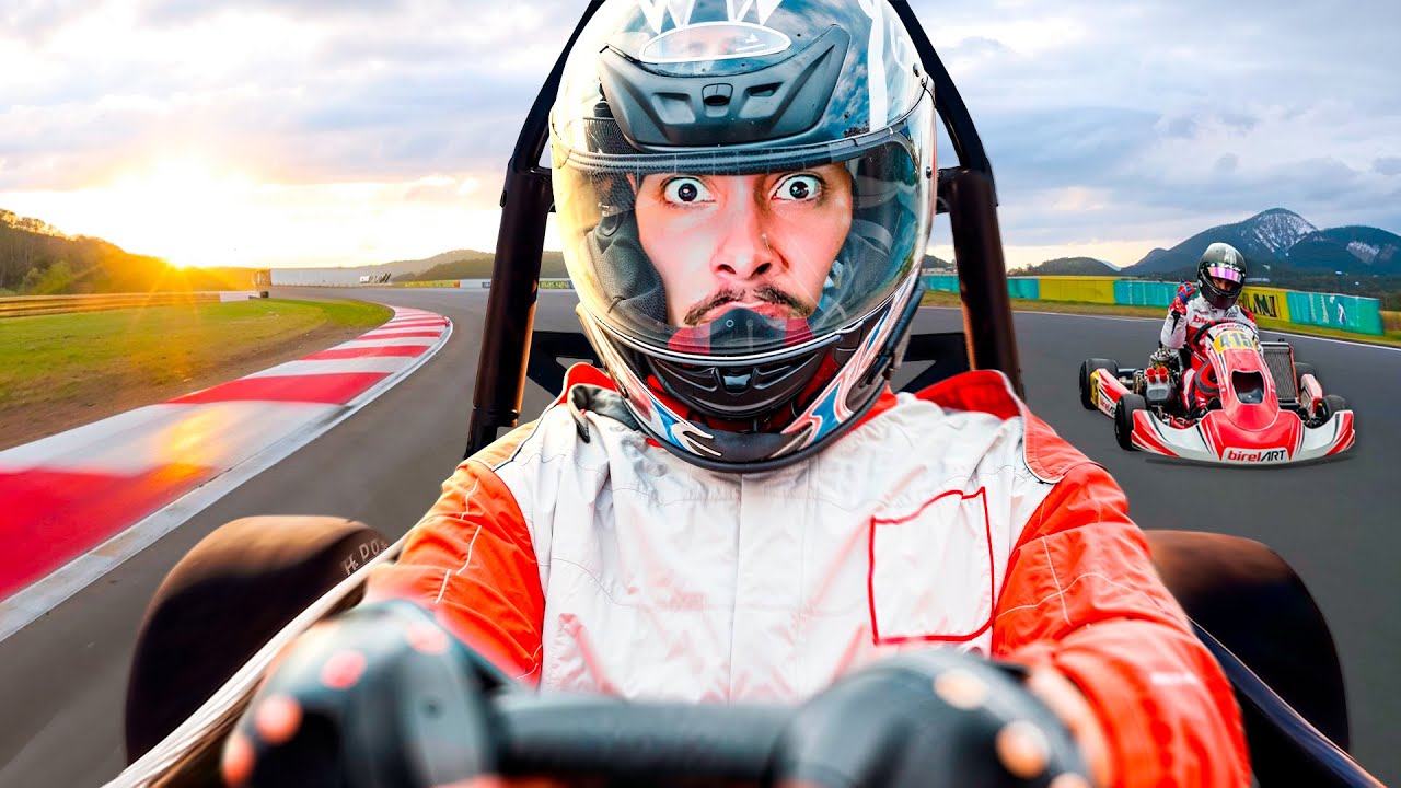 Usé un GO KART por Primera Vez...