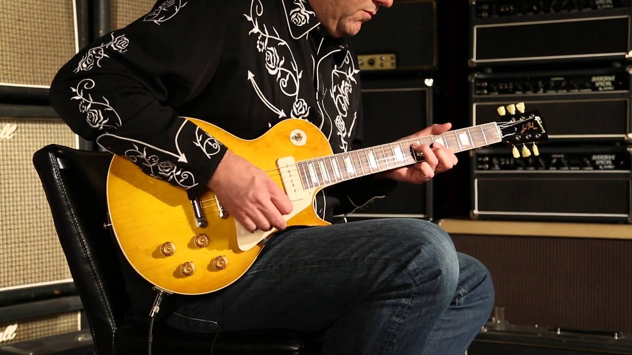ギター Gibson Historic 1956 Chambered Les Paul Gibson Custom Shop Benchmark Limited Run Historic 1956 Chambered