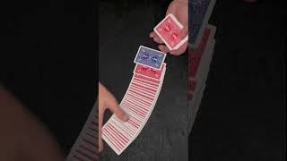 Magic Card Trick For Beginners - Simple Double Color Change #magic #tutorial #shorts
