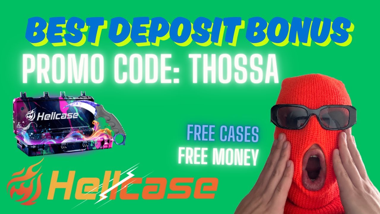 HELLCASE PROMO CODE ''THOSSA''┃hellcase skins giveaway┃hellcase promo ...
