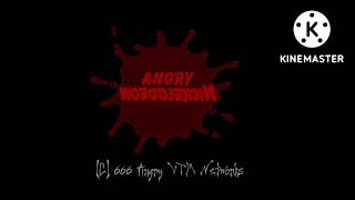 Angry Nick Jr Productions/Angry Nelvana/Angry Rj Kcin/Angry Noedolekcin Logo (666)