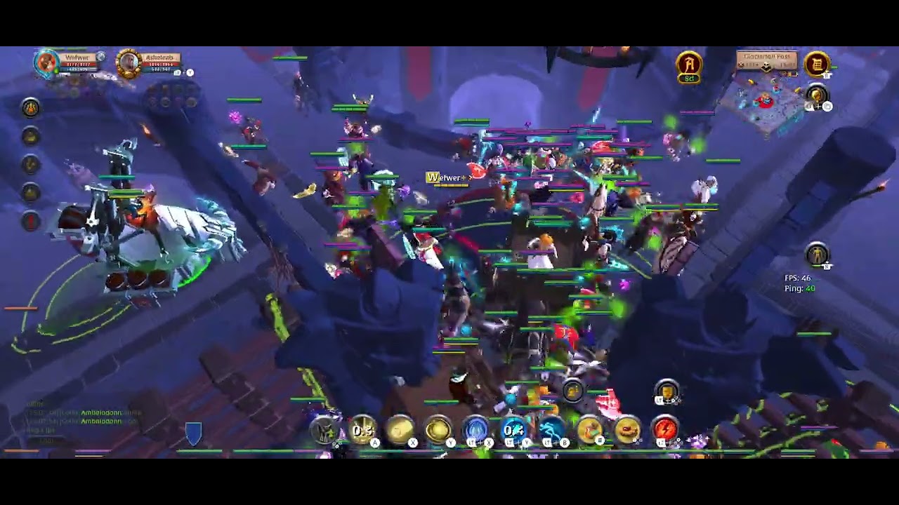 Gold castle fight 14 UTC glacier fall pass 12/7/25