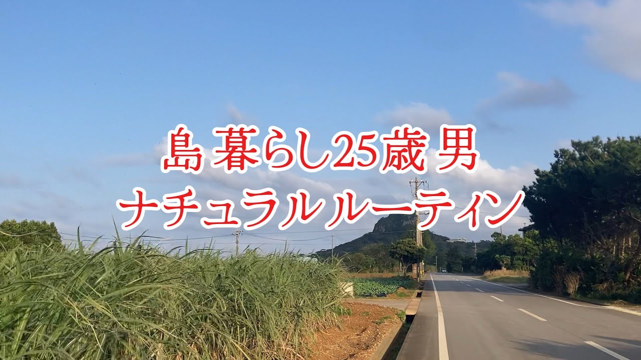 【島生活】25歳男のリアルな4日間ルーティン　#ルーティン #ストレッチ#瞑想