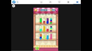 Water Sort Puzzle I Level 723 I  Facebook I SOLVED