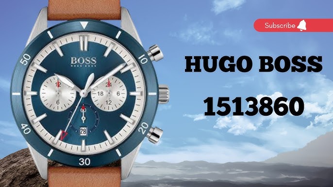 Hugo Boss Unboxing Associate Chronograph watch No. 1513804 - YouTube