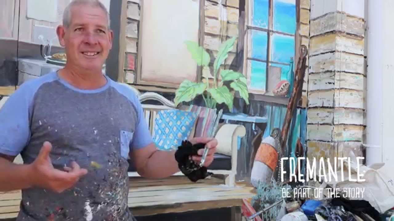 Graeme Miles Richards Mural - Be part of the  story