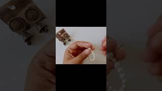 Diy pearl earrings #viral #trending #viral