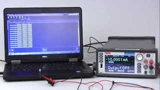 Basic I-V Characterization Using the Model 2450 SMU and KickStart Software