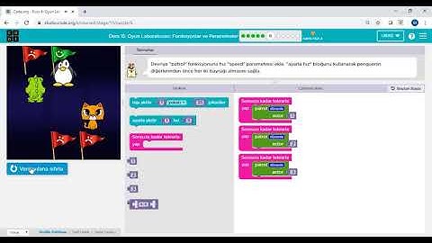 Code org Kurs 4 Bölüm 10