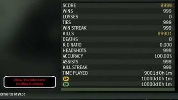 Call Of Duty Mw3 10th Prestige Lobby Proof and Results